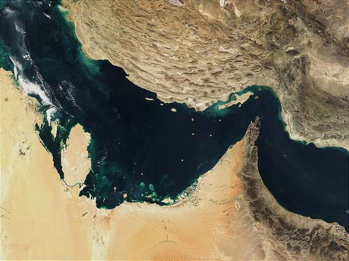 پرتاب سنگین فولاد ایران در زمین منطقه خلیج فارس