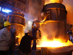 تولید فولاد آسیا بالا رفت