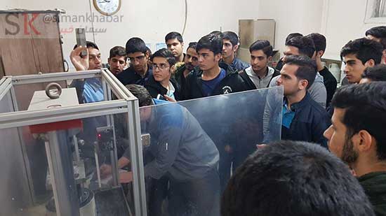 بازدید علمی دانشجویان مهندسی شیمی دانشگاه فردوسی مشهد از مجتمع کارخانجات سیمان شرق